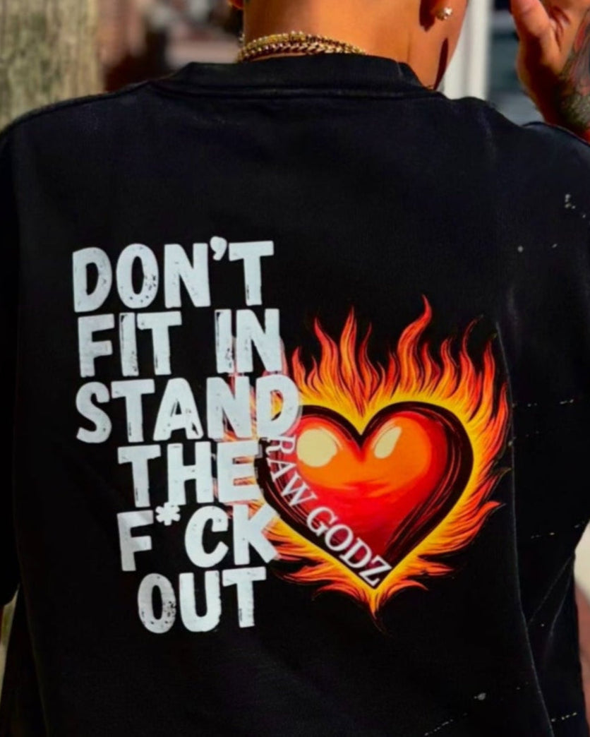 Oversized Heart Flamed Set