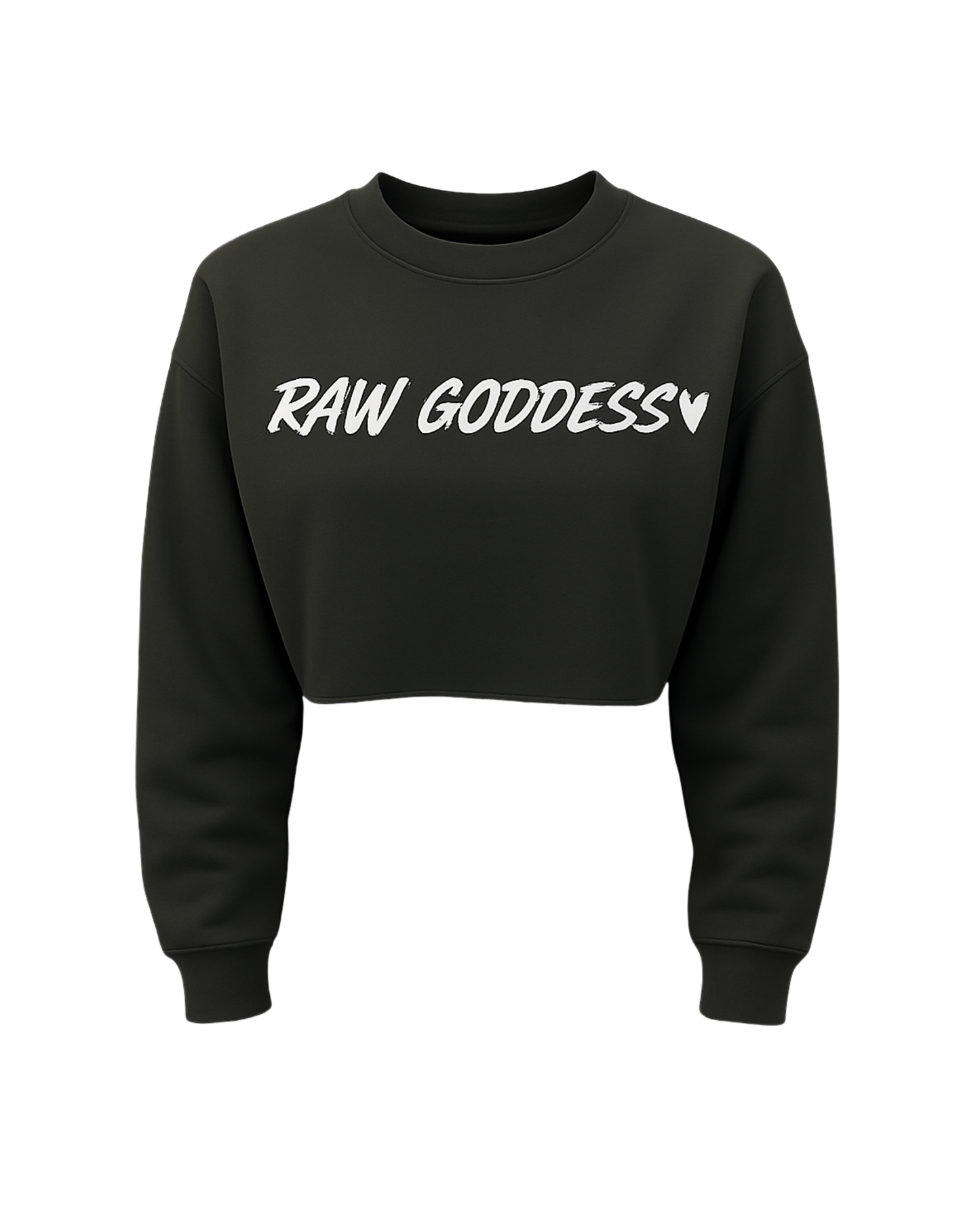 Raw Goddess Crop Sweater